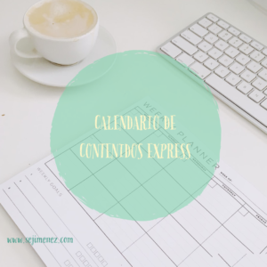 planificar calendario de contenidos rapido