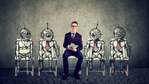 humano y robots en una sociedad híbrida